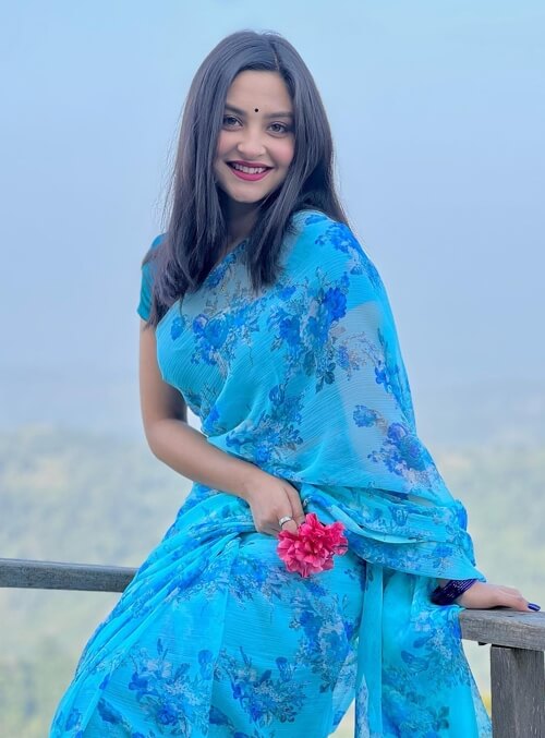 Naznin Nahar Niha Saree Photo 06