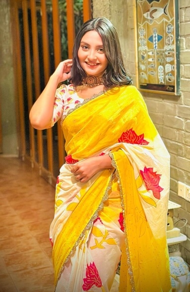 Naznin Nahar Niha Saree Photo 08