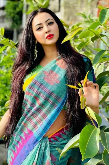 Zahara Mitu Saree Photo 22